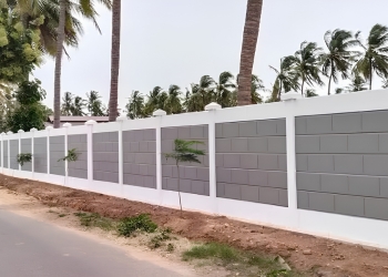 Vijayawada Precast Wall Installation